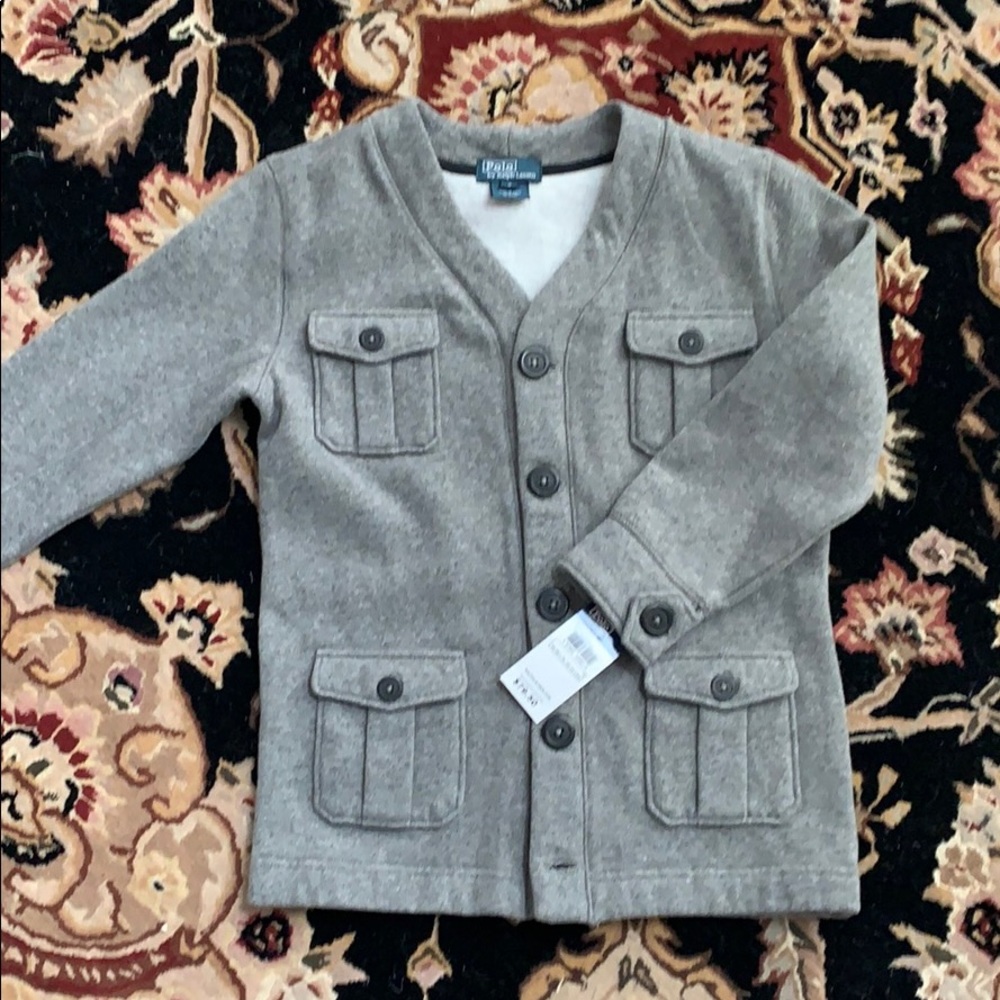 Polo Ralph Lauren V-Neck Cardigan Sweater Size 6